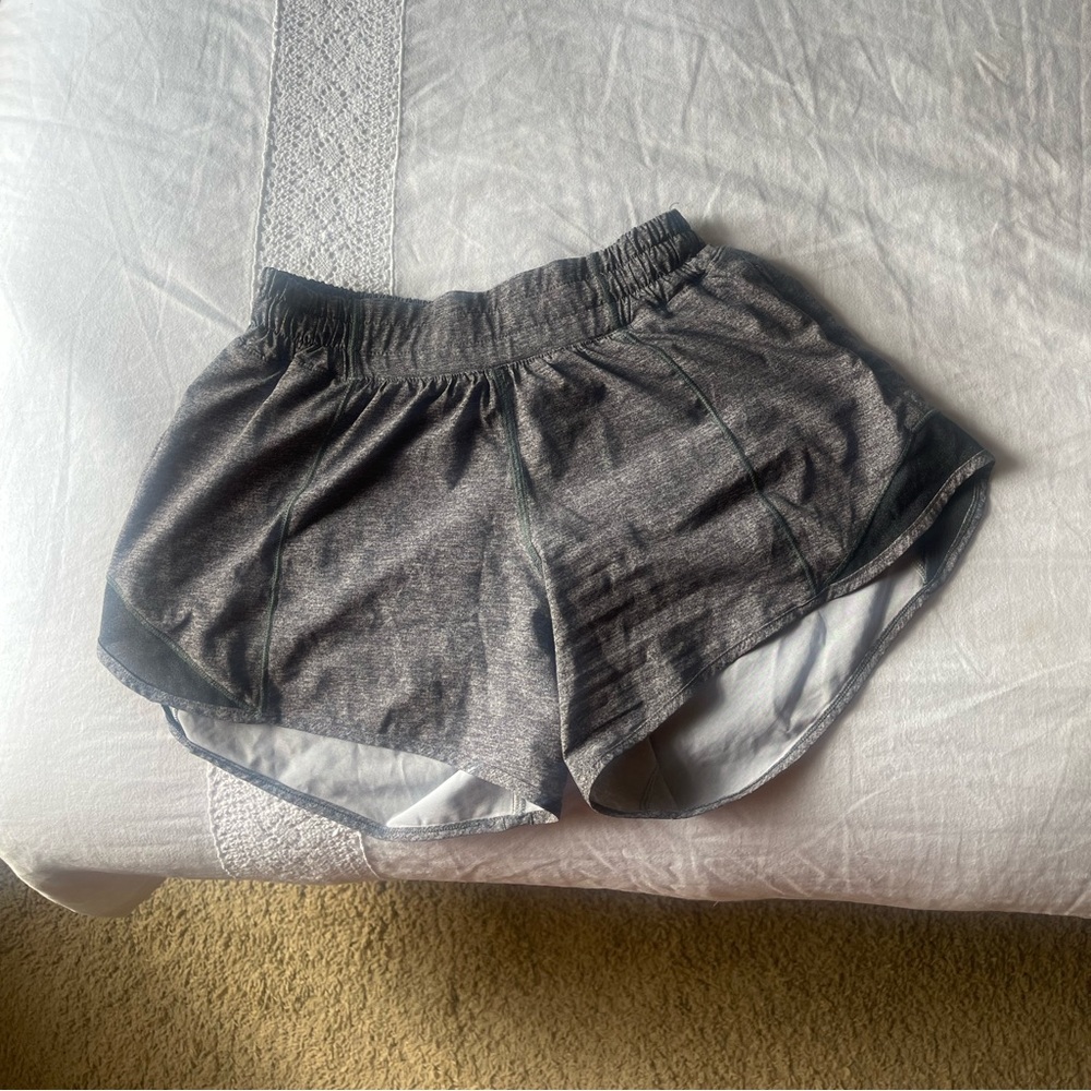 Women’s grey lululemon shorts